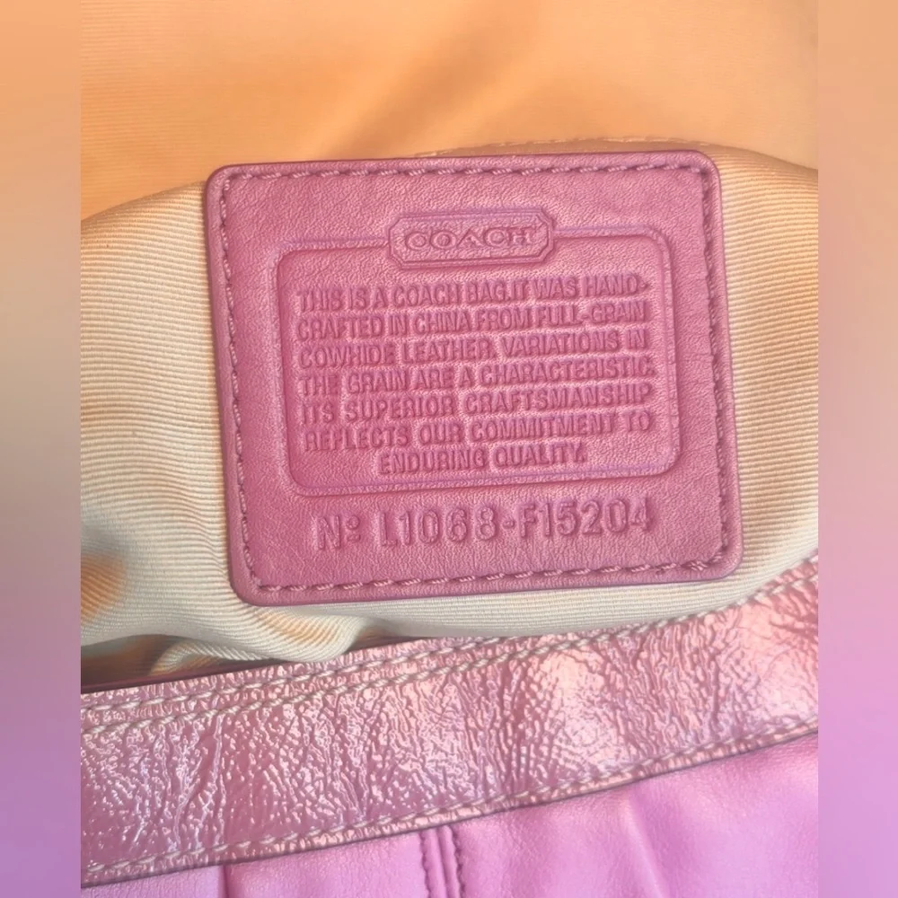 Pink Coach Leather Soho/Shoulder Bag - Picture 2 of 5